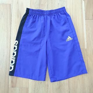 アディダス(adidas)の紫　130　アディダス　ハーフパンツ　バスパン　半ズボン(パンツ/スパッツ)