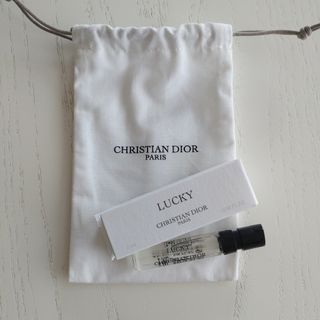 クリスチャンディオール(Christian Dior)の【Dior】香水サンプル　LUCKY　ミニ巾着付き(香水(女性用))