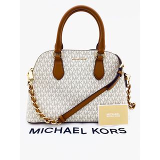 マイケルコース(Michael Kors)の美品　マイケルコース　2WAY　ショルダー　ハンドバッグ　レディース　ブラウン(ショルダーバッグ)