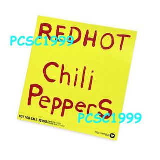 RHCP レッド・ホット・チリ・ペッパーズ  非売品ステッカー  (ミュージシャン)