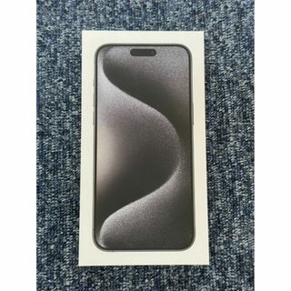 アップル(Apple)の新品未使用品 iPhone 15 pro max 512GB ブラックチタニウム(スマートフォン本体)