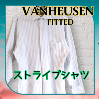 VANHEUSEN　美品　シンプルブラウス(シャツ/ブラウス(長袖/七分))