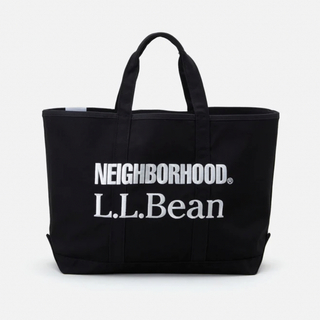 NEIGHBORHOOD - NEIGHBORHOOD L.L.BEAN GROCERY TOTE BLACK