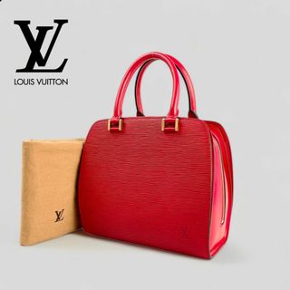 ルイヴィトン(LOUIS VUITTON)の未使用■ルイ ヴィトン■ エピ ポン・ヌフ ハンドバッグ Wファスナー レッド(ハンドバッグ)