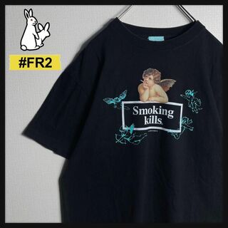 #FR2 - 【即完売モデル】FR2　スモーキングキルズ　エンジェル　定番カラーTシャツ　M