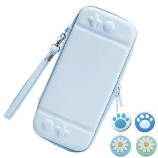 【色: 水色】【スイッチライト専用】SWITCH LITE 専用収納ケース 保護(その他)