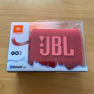 新品未使用　JBL Bluetooth スピーカー JBLGO3RED(スピーカー)