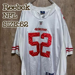 Reebok - Reebokリーボック　ゲームシャツ　NFL/サンフランシスコ・49ers　52