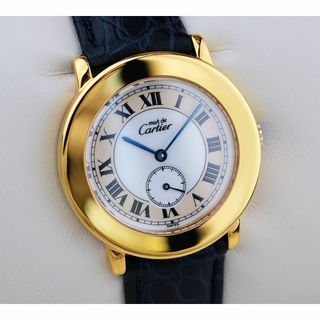 カルティエ(Cartier)の美品 カルティエ マスト ロンドII スモールセコンド LM (腕時計(アナログ))