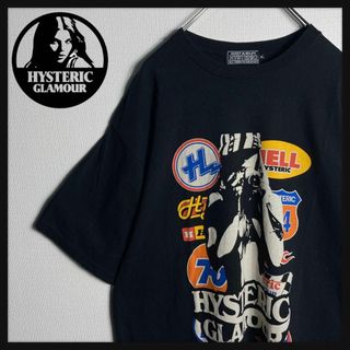 ヒステリックグラマー(HYSTERIC GLAMOUR)の【極美品】ヒステリックグラマー　ヒスガール　ビッグロゴ　定番カラーTシャツ(Tシャツ/カットソー(半袖/袖なし))