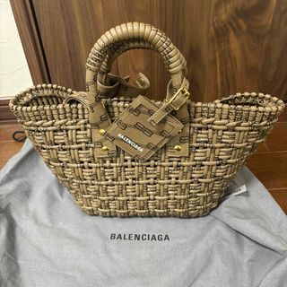 バレンシアガ(Balenciaga)のバレンシアガ　BISTRO XS カゴバッグ　2WAY ショルダー　ハンドバッグ(ハンドバッグ)