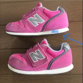 ニューバランス(New Balance)のニューバランス　スニーカー　996    15.5㎝　ピンク(スニーカー)