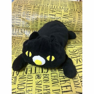 クッション枕　黒猫　(クッション)