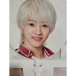 ジャニーズジュニア(ジャニーズJr.)の元木湧◆ジャンボ うちわ 新品未開封 少年忍者(アイドルグッズ)