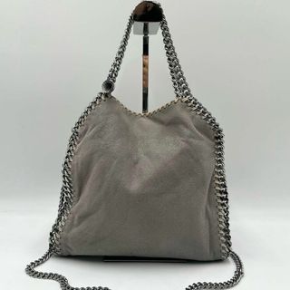 ステラマッカートニー(Stella McCartney)の美品 ステラマッカートニー ファラベラミニ 2way チェーンショルダー グレー(ショルダーバッグ)