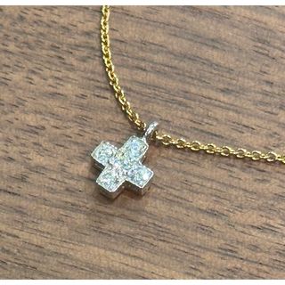 ティファニー(Tiffany & Co.)のティファニー750/Pt950ダイヤモンドネックレス(ネックレス)