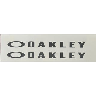オークリー(Oakley)の[13㎝]OAKLEY オークリー カッティングステッカー◆ダークグレーマット◆(サーフィン)