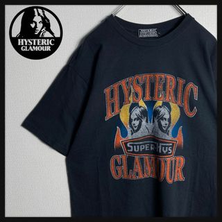 ヒステリックグラマー(HYSTERIC GLAMOUR)の【美品】ヒステリックグラマー　ヒスガール　ビッグロゴ　定番カラーTシャツ(Tシャツ/カットソー(半袖/袖なし))