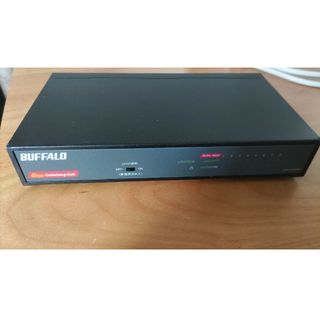 バッファロー(Buffalo)のBUFFALO  Giga対応 スイッチングHub ブラック LSW4-GT-…(PC周辺機器)