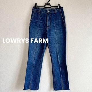 LOWRYS FARM ローリーズファーム　フロントスリットパンツ　デニムパンツ