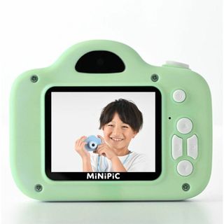 ミニピク キッズカメラ トイカメラ 子供用カメラ ゲームなし スマホ転送 可能 (コンパクトデジタルカメラ)