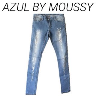 アズールバイマウジー(AZUL by moussy)のアズールバイマウジー　ジーンズ　デニム　ジーパン　スキニー(デニム/ジーンズ)