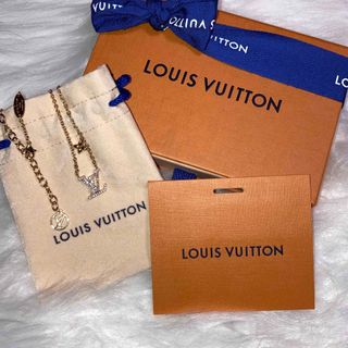 LOUIS VUITTON - ルイヴィトン M00596 コリエLVアイコニック ネックレス ゴールド