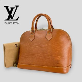 ルイヴィトン(LOUIS VUITTON)のほぼ未使用■ルイ ヴィトン■エピ アルマPM ハンドバッグ ジパングゴールド(ハンドバッグ)