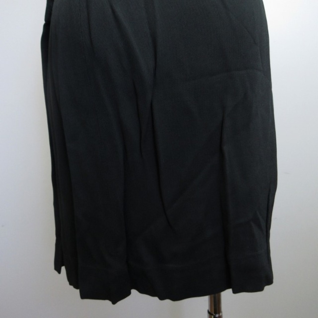Emporio Armani(エンポリオアルマーニ)のエンポリオアルマーニ ラップスカート 巻きスカート ひざ丈 黒 約M IBO52 レディースのスカート(ひざ丈スカート)の商品写真