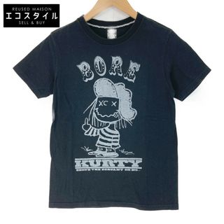 NUMBER (N)INE - ナンバーナイン ﾌﾞﾗｯｸ BORE KURTY ﾌﾟﾘﾝﾄTｼｬﾂ 1