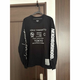 ネイバーフッド(NEIGHBORHOOD)のNEIGHBORHOOD x Yohji YamamotoロンT(Tシャツ/カットソー(七分/長袖))
