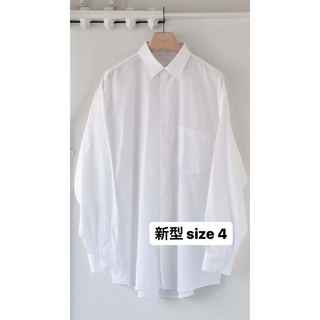 コモリ(COMOLI)のCOMOLI - コモリシャツ　size 4  21aw 新型(シャツ)