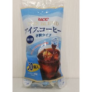 ユーシーシー(UCC)のUCC アイスコーヒー 無糖 き釈タイプ 50個  ポーション  コストコ(コーヒー)