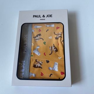 ポールアンドジョー(PAUL & JOE)のポール&ジョー メンズ ショートボクサー M ネコ ライトオレンジ(ボクサーパンツ)