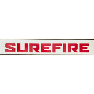 シュアファイア(SUREFIRE)の[14㎝]SUREFIRE カッティングステッカー◆赤◆レッドグロス◆(その他)