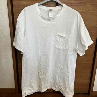 GILDAN  ギルダン　L  メンズ　Tシャツ　白　半袖