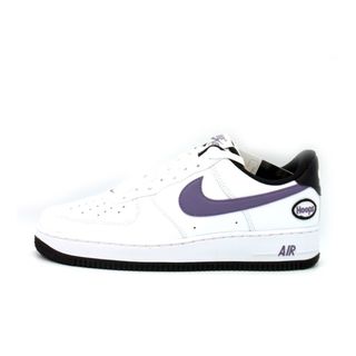 ナイキ(NIKE)のナイキ NIKE ■ 【 AIR FORCE 1 LOW  07 LV8  White Canyon Purple Black DH7440 100 】 エア フォース 1 ロー ホワイト キャニオン パープル スニーカー　f22128(スニーカー)