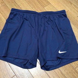 ナイキ(NIKE)のナイキ　XL　ショートパンツ　サッカー　紺　ネイビー　ドライフィット(ショートパンツ)