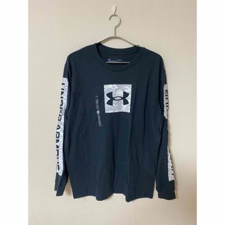 アンダーアーマー(UNDER ARMOUR)の新品　アンダーアーマー  長袖Tシャツ　ロンT  Lサイズ　ブラック(Tシャツ/カットソー(七分/長袖))