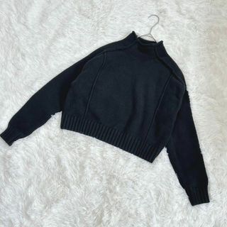 ザラ(ZARA)のZARA ザラ　レディース　ニット　セーター　長袖　モックネックセーター　S(ニット/セーター)