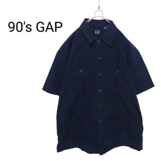 GAP - 【GAP】90's OLD GAP vintageキューバシャツ A-1967