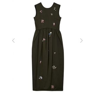 アメリヴィンテージ(Ameri VINTAGE)のKEITAMARUYAMA × AMERI EMBROIDERY DRESS(ロングワンピース/マキシワンピース)