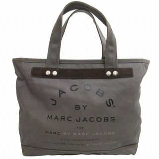 マークバイマークジェイコブス(MARC BY MARC JACOBS)のマークバイマークジェイコブス キャンバス トートバッグ グレー ■GY14(トートバッグ)