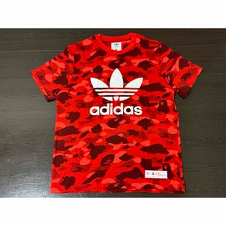 A BATHING APE × adidas コラボ カラーカモ Tシャツ(Tシャツ/カットソー(半袖/袖なし))