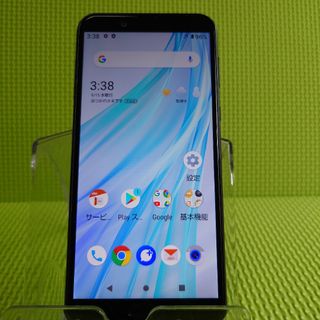 シャープ(SHARP)の(美品)　AQUOS sense2 SHV43ブラック  携帯本体のみ(スマートフォン本体)