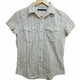 ラルフローレン(Ralph Lauren)のラルフローレン ウエスタンシャツ ストライプ コットン 9 ■GY14(シャツ/ブラウス(半袖/袖なし))