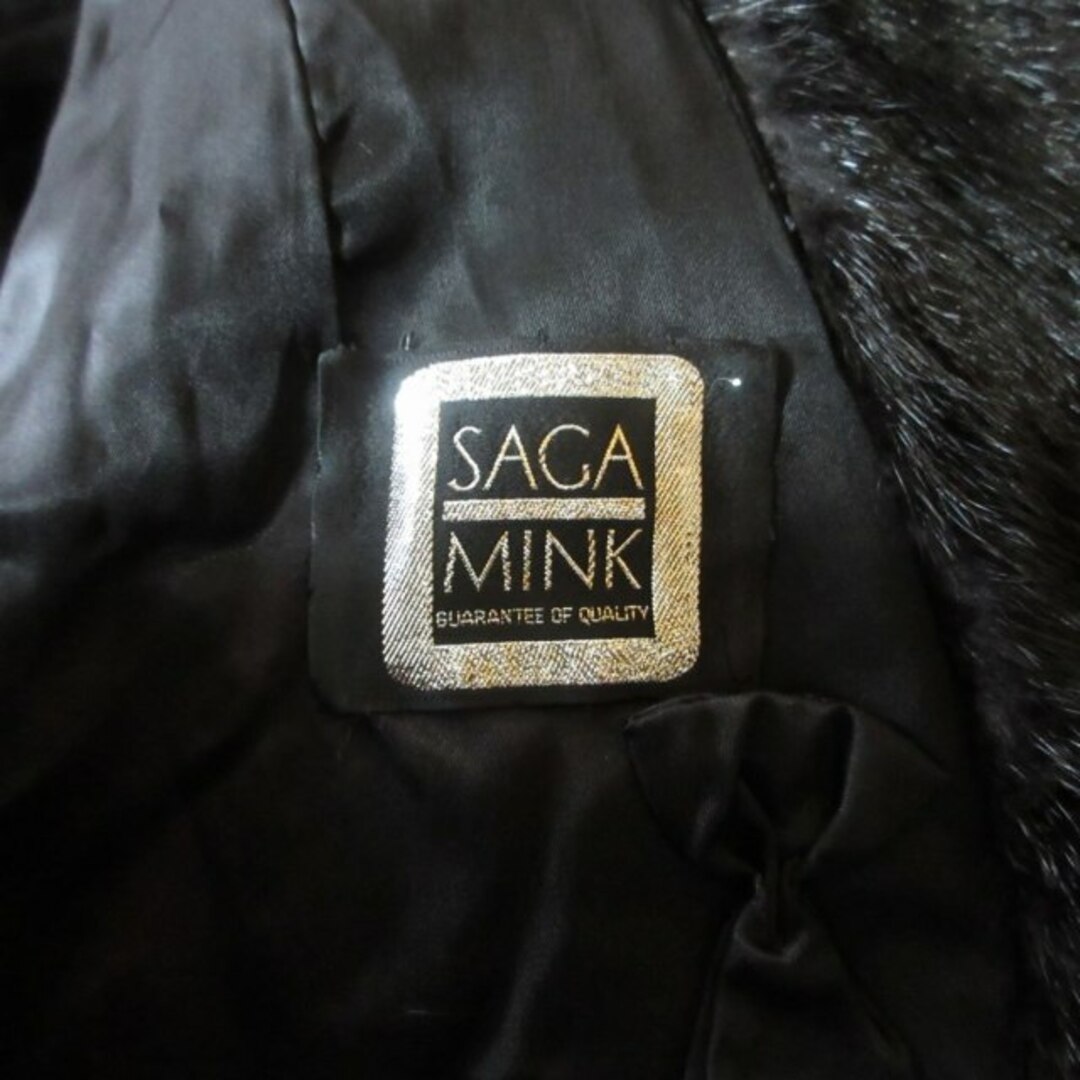 サガミンク クリスチャンアレイ ミンクファーコート 毛皮 ショールカラー レディースのジャケット/アウター(その他)の商品写真