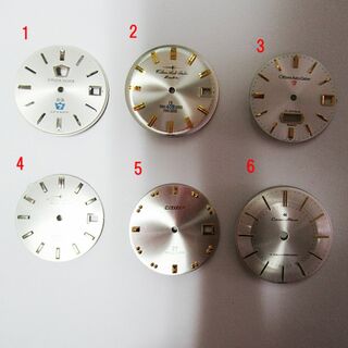 シチズン(CITIZEN)のアンティークシチズン腕時計文字盤6個セット(1)(その他)