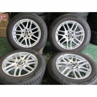 メルセデスベンツ(Mercedes-Benz)の【溝あり美品】ビックウェイ　ユーロAFG　7.5J　+47　112　5H(タイヤ・ホイールセット)