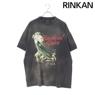 セントマイケル SAINT MICHAEL  24SS  SM-YS8-0000-006 ヴィンテージ加工MAGICAL SAINTプリントTシャツ メンズ XL(Tシャツ/カットソー(半袖/袖なし))